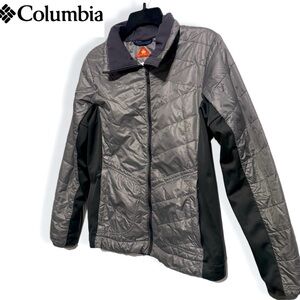 Columbia Omni heat light weight grey jacket size M